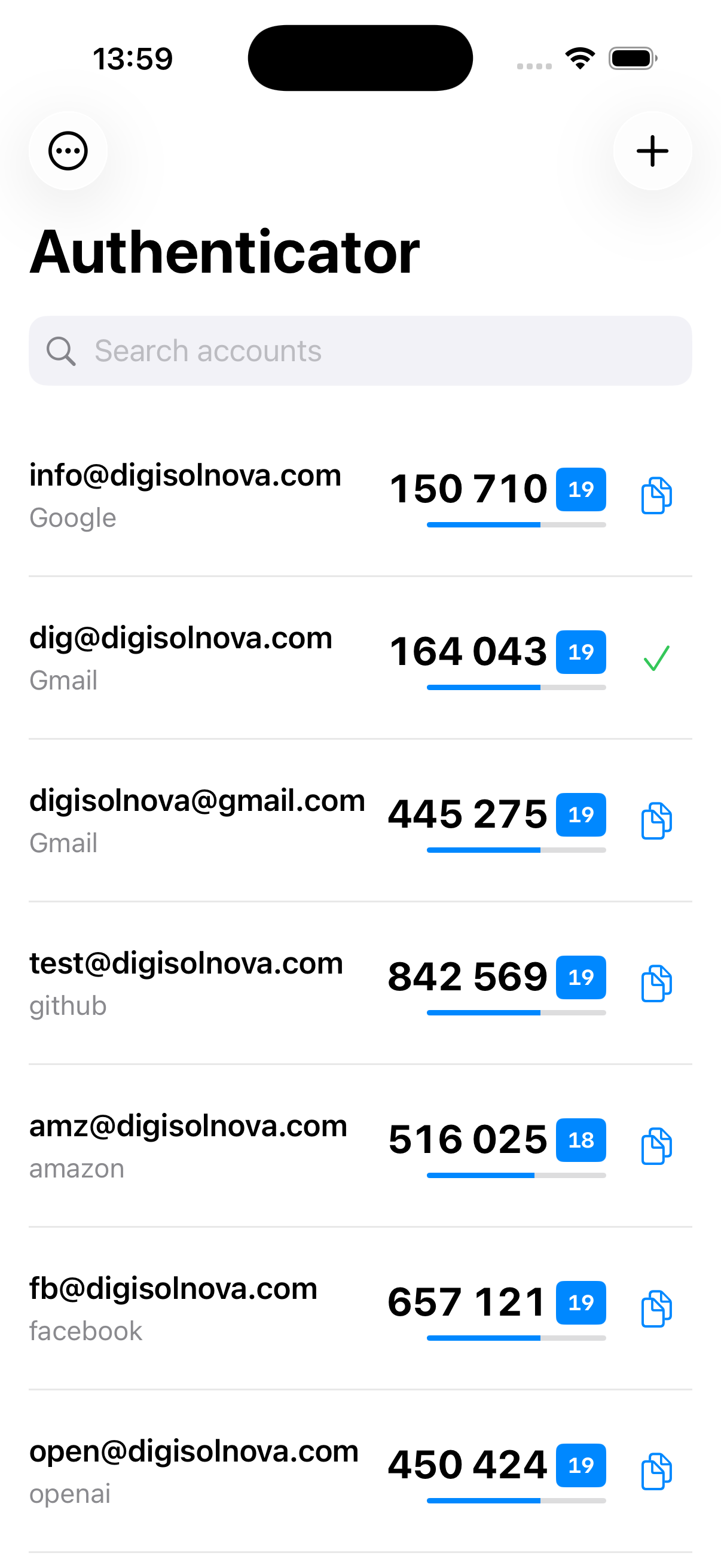 Authenticator Mobile App - 1