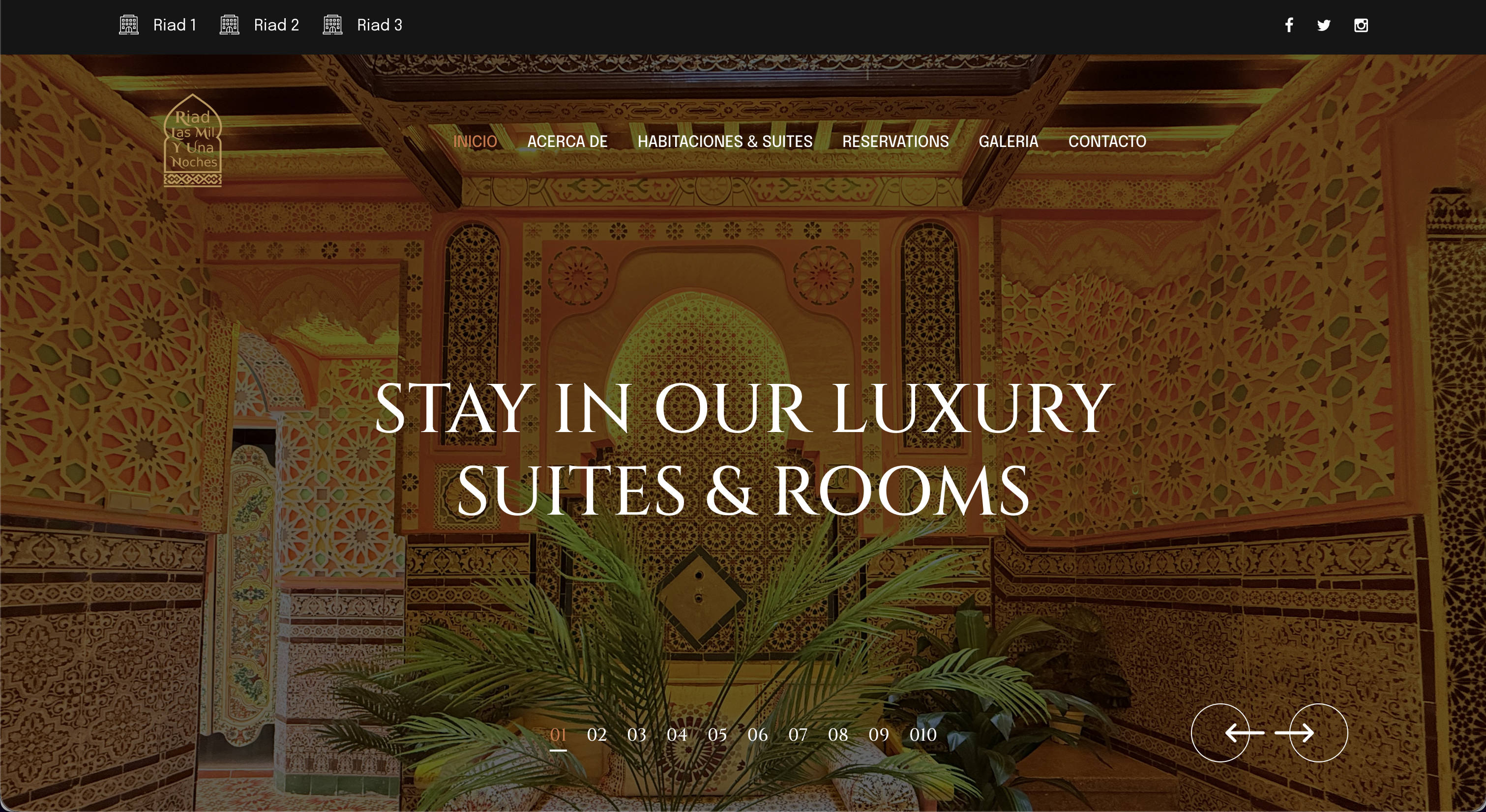 Hotel Traditionelle Website